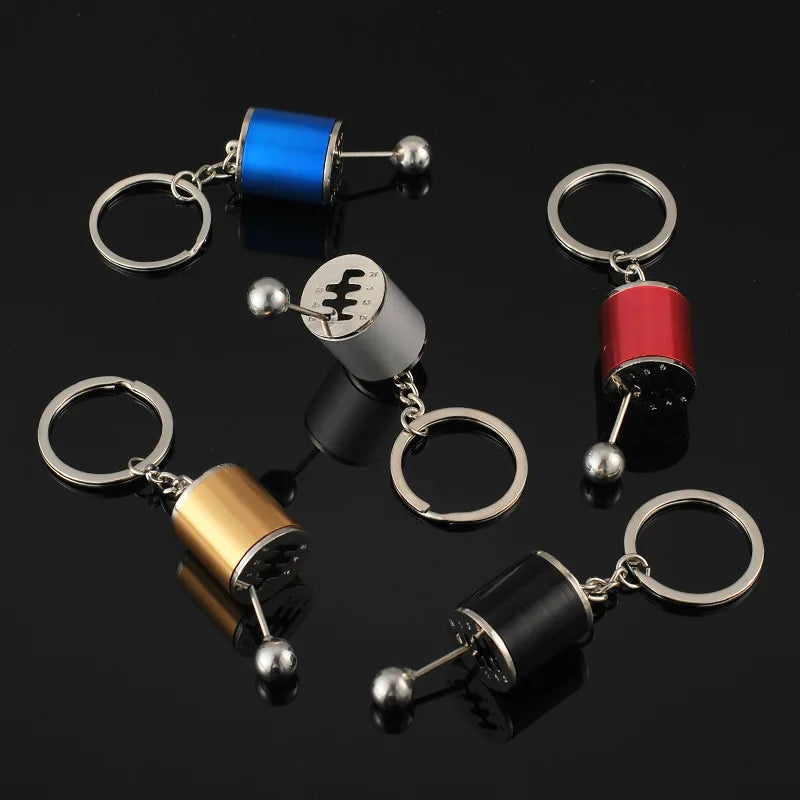 Mini Turbo Turbocharger Keychain Spinning Turbine Key Chain Ring Keyring Keyfob Car Keyring Car Interior Accessories