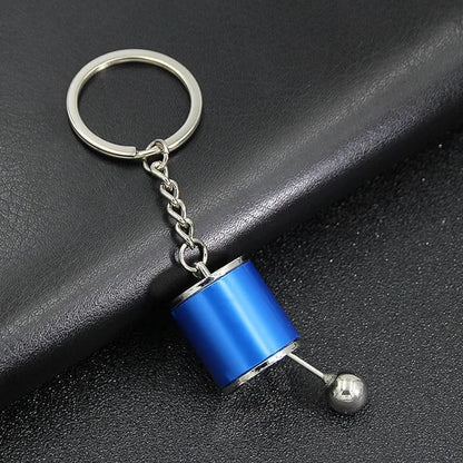 Mini Turbo Turbocharger Keychain Spinning Turbine Key Chain Ring Keyring Keyfob Car Keyring Car Interior Accessories